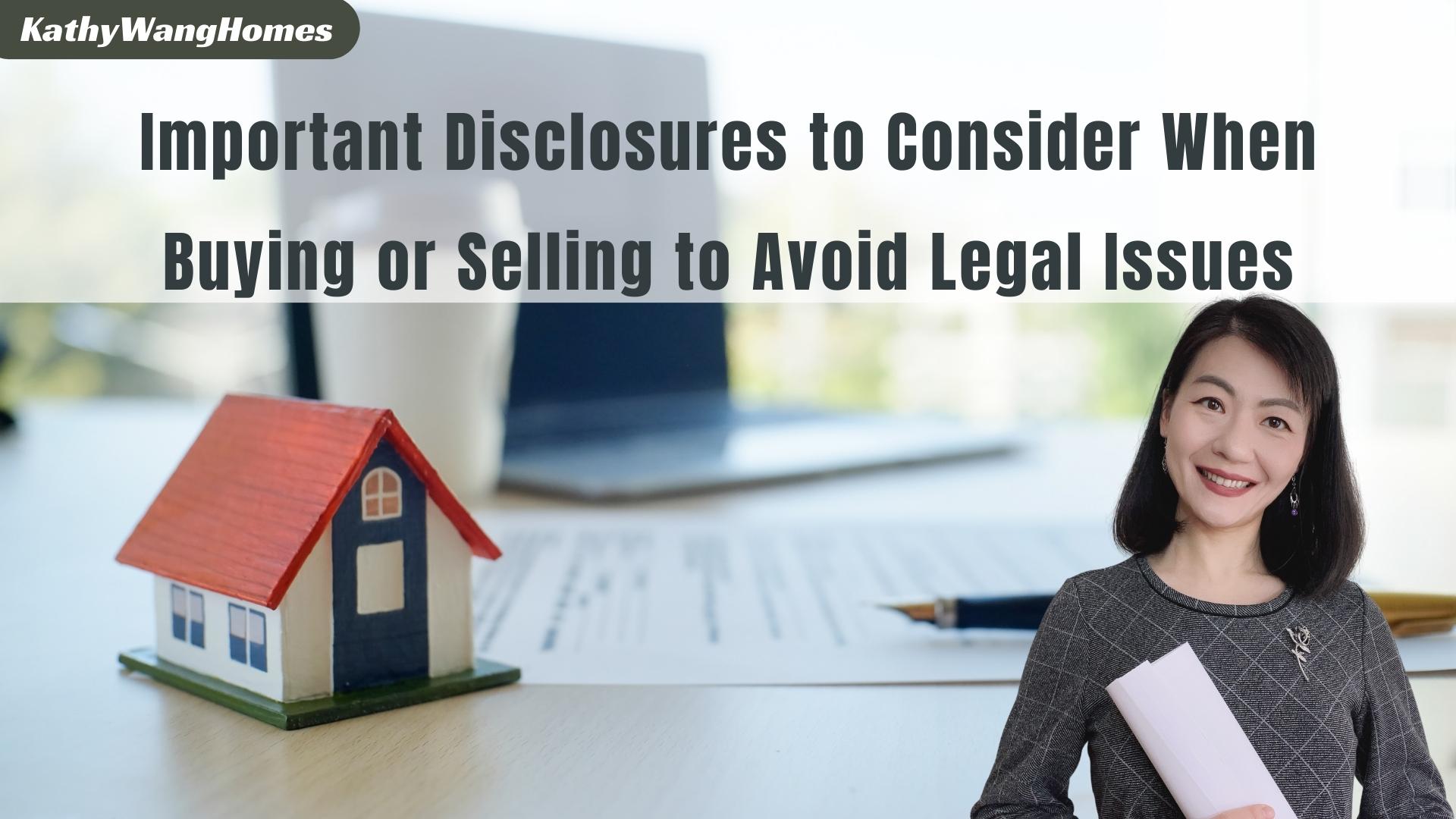 Whether you are selling or buying a house, you must pay attention to these two disclosures, otherwise you may get into a lawsuit